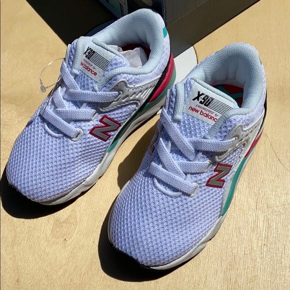 New balance x90 Pink teal white - Picture 2 of 7